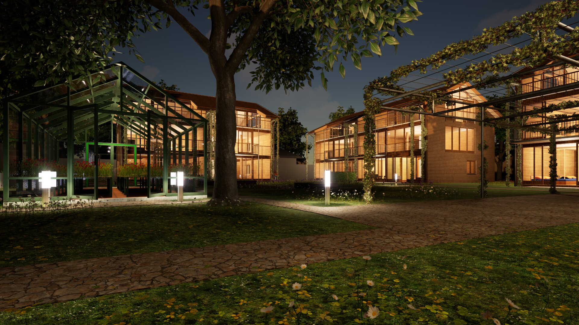 Holzskeletthaus bei Freising