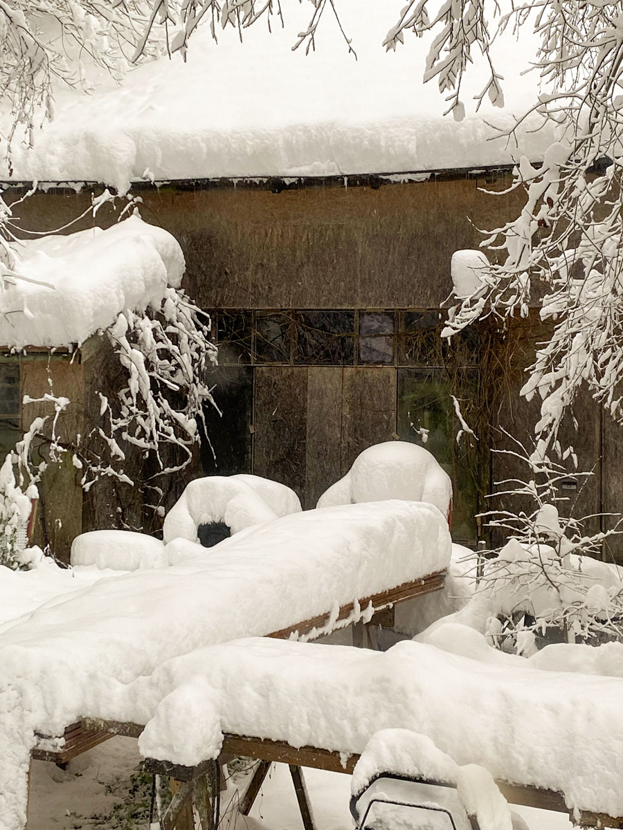 Anfang Dezember - 1 m Schnee Anfang Dezember - 1 m Schnee